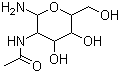 CAS # 4229-38-3, 2-Acetamido-1-amino-1,2-dideoxy-beta-D-glucopyranose