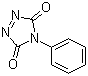 structure of CAS# 4233-33-4, 4-苯基-1,2,4-三唑啉-3,5-二酮