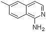 structure of CAS# 42398-74-3, 1-氨基-6-甲基异喹啉