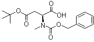 CAS # 42417-70-9, N-Methyl-N-[(phenylmethoxy)carbonyl]-L-aspartic acid 4-(1,1-dimethylethyl) ester