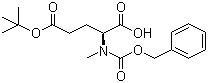 CAS # 42417-71-0, N-Methyl-N-[(phenylmethoxy)carbonyl]-L-glutamic acid 5-tert-butyl ester