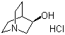 (R)-3-Quinuclidinol hydrochloride molecular structure (CAS 42437-96-7)