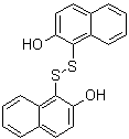 structure of CAS# 42521-82-4, 二(2-羟基-1-萘基)二硫醚