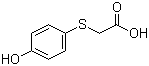 structure of CAS# 42580-38-1, 2-(4-羟基苯基)硫基乙酸