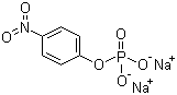 CAS # 4264-83-9, Disodium 4-nitrophenylphosphate, 4-Nitrophenyl phosphate disodium salt, 4-Nitrophenyl disodium orthophosphate, PNPP