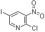 structure of CAS# 426463-05-0, 2-Chloro-5-iodo-3-nitropyridine