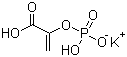 Phospho(enol)pyruvic acid monopotassium salt molecular structure (CAS 4265-07-0)