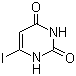 structure of CAS# 4269-94-7, 6-碘尿嘧啶