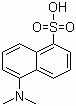 structure of CAS# 4272-77-9, 5-(Dimethylamino)-1-naphthalenesulfonic acid