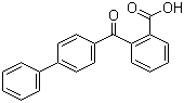 CAS # 42797-18-2, 2-(4-Biphenylylcarbonyl)benzoic acid, 2-(4-Phenylbenzoyl)benzoic acid