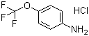 structure of CAS# 42823-24-5, 4-(三氟甲氧基)苯胺盐酸盐