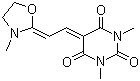 CAS # 428519-06-6, 1,3-Dimethyl-5-[2-(3-methyloxazolidin-2-ylidene)ethylidene]pyrimidine-2,4,6-trione
