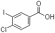structure of CAS# 42860-04-8, 4-氯-3-碘苯甲酸