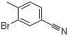 CAS # 42872-74-2, 3-Bromo-4-methylbenzonitrile