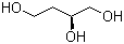 structure of CAS# 42890-76-6, (S)-(-)-1,2,4-丁三醇