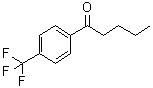 structure of CAS# 42916-66-5, p-(Trifluoromethyl)valerophenone