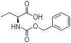 (S)-2-(Benzyloxycarbonylamino)butanoic acid molecular structure (CAS 42918-86-5)
