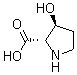 trans-3-Hydroxy-L-proline molecular structure (CAS 4298-08-2)