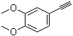 CAS # 4302-52-7, 3',4'-Dimethoxyphenylacetylene