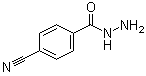 structure of CAS# 43038-36-4, 4-氰基苯甲酰肼