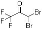 1,1-Dibromo-3,3,3-trifluoroacetone molecular structure (CAS 431-67-4)
