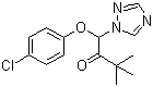 structure of CAS# 43121-43-3, 三唑酮