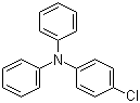 structure of CAS# 4316-56-7, (4-氯苯基)二苯胺
