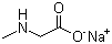 Sodium sarcosinate molecular structure (CAS 4316-73-8)