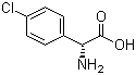 D(-)-4-Chlorophenylglycine molecular structure (CAS 43189-37-3)