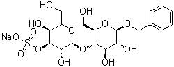 CAS # 431898-95-2, Phenylmethyl 4-O-(3-O-sulfo-beta-D-galactopyranosyl)-beta-D-glucopyranoside monosodium salt