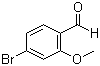 structure of CAS# 43192-33-2, 4-Bromo-2-methoxybenzaldehyde