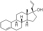 structure of CAS# 432-60-0, 烯丙雌醇