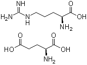 CAS # 4320-30-3, L-Arginine L-glutamate, (2S)-2-amino-5-(diaminomethylideneamino)pentanoic acid,(2S)-2-aminopentanedioic acid
