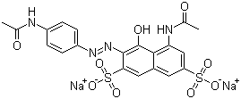 structure of CAS# 4321-69-1, 酸性品红 6B