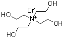 structure of CAS# 4328-04-5, Tetraethanolammonium bromide