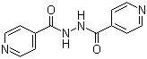 1,2-Diisonicotinoylhydrazine molecular structure (CAS 4329-75-3)