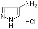 4-Aminopyrazole hydrochloride molecular structure (CAS 4331-28-6)