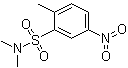 structure of CAS# 433695-36-4, N,N,2-三甲基-5-硝基苯磺酰胺