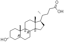 CAS # 434-13-9, Lithocholic acid, 3alpha-Hydroxy-5beta-cholan-24-oic acid