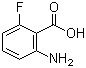 structure of CAS# 434-76-4, 2-氨基-6-氟苯甲酸