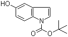 structure of CAS# 434958-85-7, 1-Boc-5-hydroxyindole