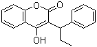 CAS # 435-97-2, Phenprocoumon, 3-(1-Phenylpropyl)-4-hydroxycoumarin, 4-Hydroxy-2-oxo-3-(1-phenylpropyl)-2H-chromene