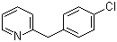 structure of CAS# 4350-41-8, 2-(4-Chlorobenzyl)pyridine