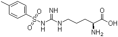structure of CAS# 4353-32-6, N'-对甲苯磺酰基-L-精氨酸