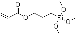 structure of CAS# 4369-14-6, (3-Acryloxypropyl)trimethoxysilane
