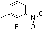 structure of CAS# 437-86-5, 2-Fluoro-3-nitrotoluene