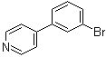 CAS # 4373-72-2, 4-(3-Bromophenyl)pyridine, 1-Bromo-3-(4-pyridyl)benzene, 4-(3'-Bromophenyl)pyridine