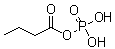 Butanoyl phosphate molecular structure (CAS 4378-06-7)