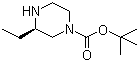 structure of CAS# 438050-08-9, (R)-1-Boc-3-ethylpiperazine