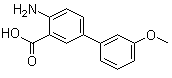 CAS 登录号：438190-81-9, 4-氨基-3'-甲氧基-[1,1'-联苯]-3-羧酸